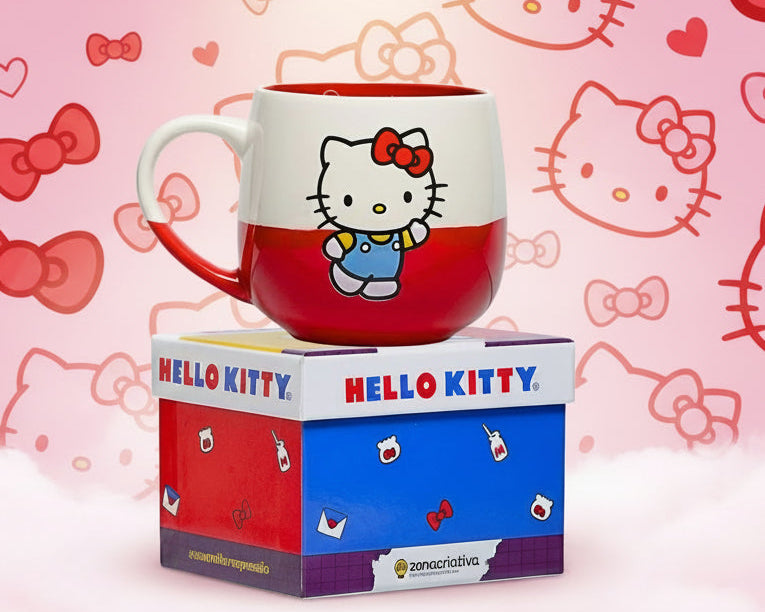 CANECA MAGGIE 400ML HELLO KITTY