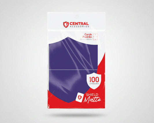 Central Shield - Matte: Roxo