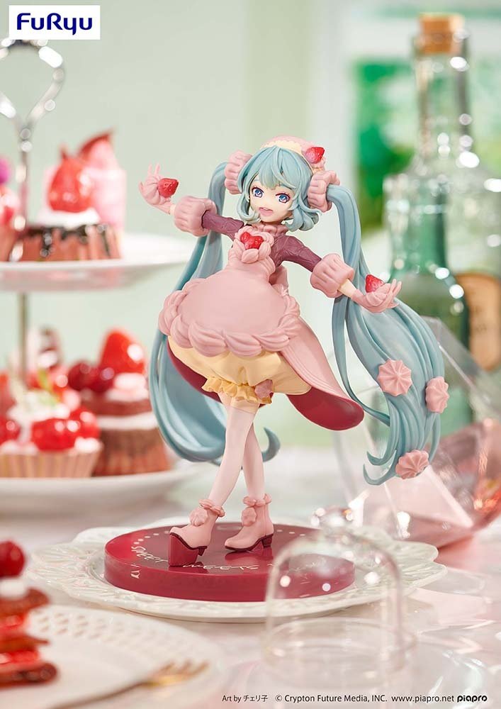 FIGURE - HATSUNE MIKU SWEET SWEETS - HATSUNE MIKU STRAWBERRY CHOCOLATE SHORTCAKE VER.