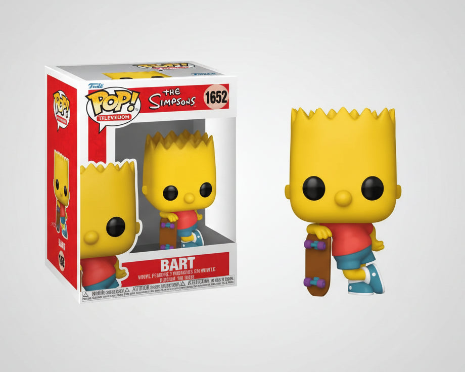Boneco Funko Pop! Os Simpsons - Bart com Skate