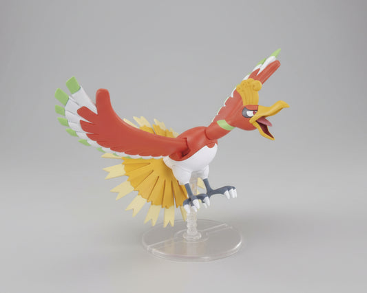MODEL KIT - HO-OH - POKEMON - PLASTIC MODEL KIT - BANDAI