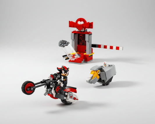 LEGO - FUGA DO SHADOW THE HEDGEHOG SONIC