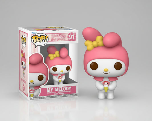 Boneco Funko Pop! Sanrio Hello Kitty - My Melody com Sorvete