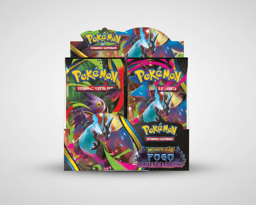 POKEMON ME02 - BOOSTER BOX 36 UNIDADES - FOGO FANTASMAGORICO - CERTIFICADO FSC