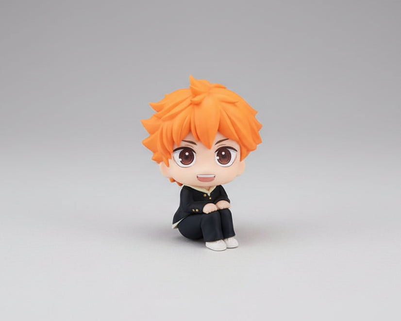 MINI FIGURE - HINATA  (10) - HAIKYUU!! - PETATTO OSUWARI (SENTADO)