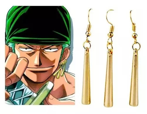 ACESSORIOS - BRINCO ZORO DOURADO